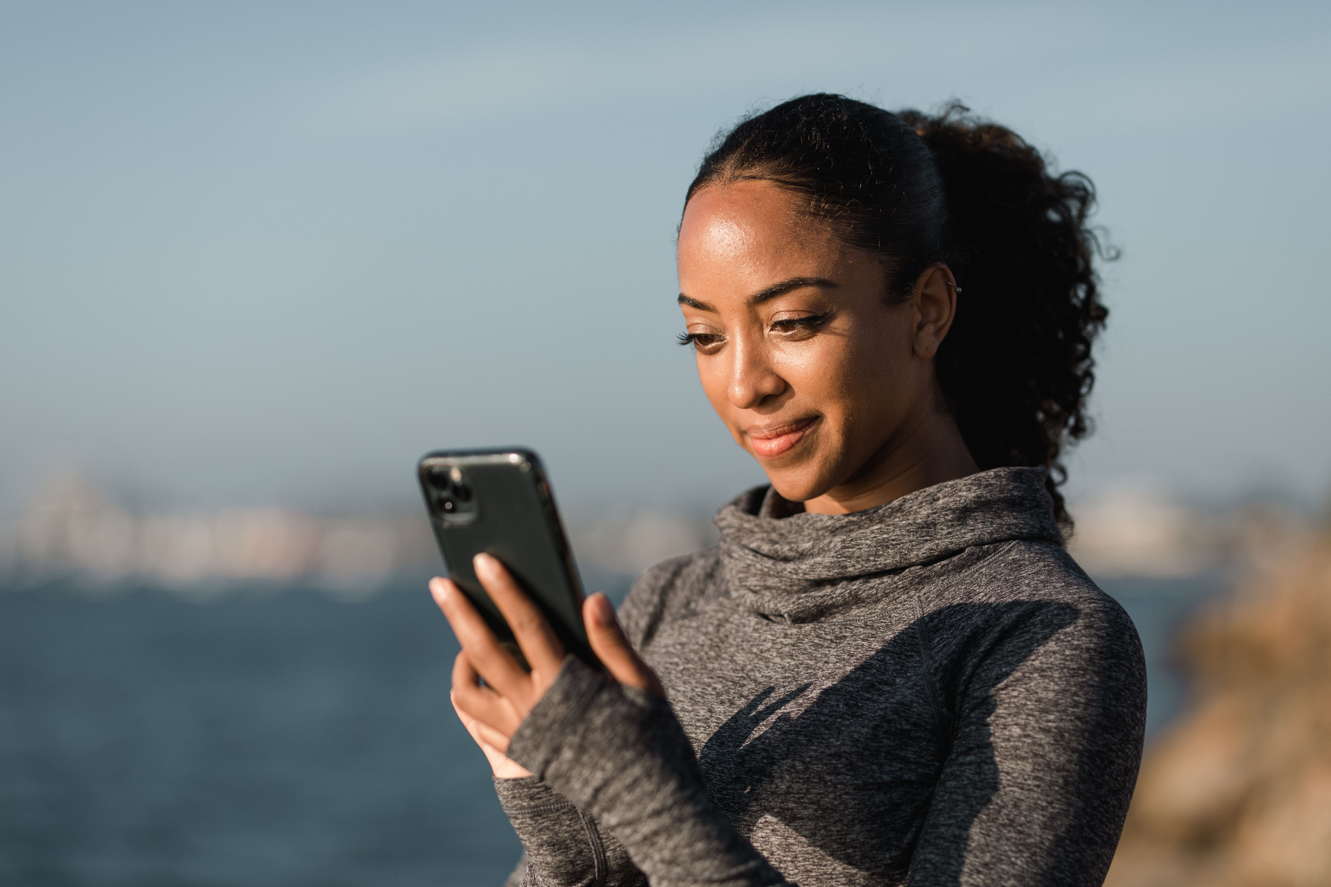 A person attending a virtual therapy session from home